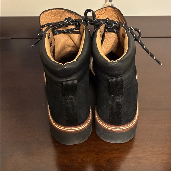 Madewell City Walk Lugsole Leather Hiker Boots Size 7 - Picture 5 of 10